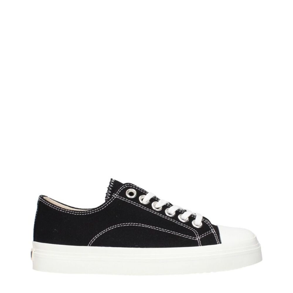 Moschino Black Fabric Low Top Women's Sneakers
